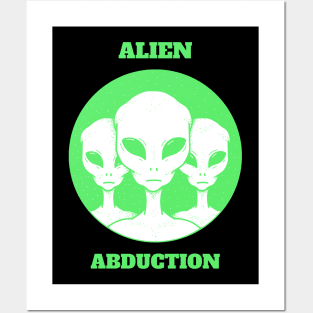 Alien Abduction Posters and Art